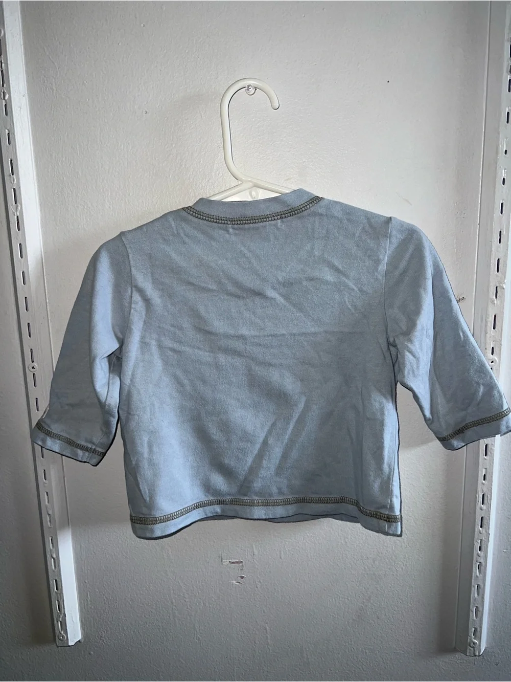 Janie and Jack Light Blue Baby Tee